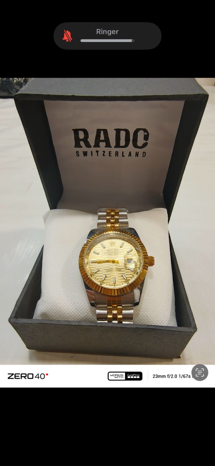Rolex DateJust Master Grade